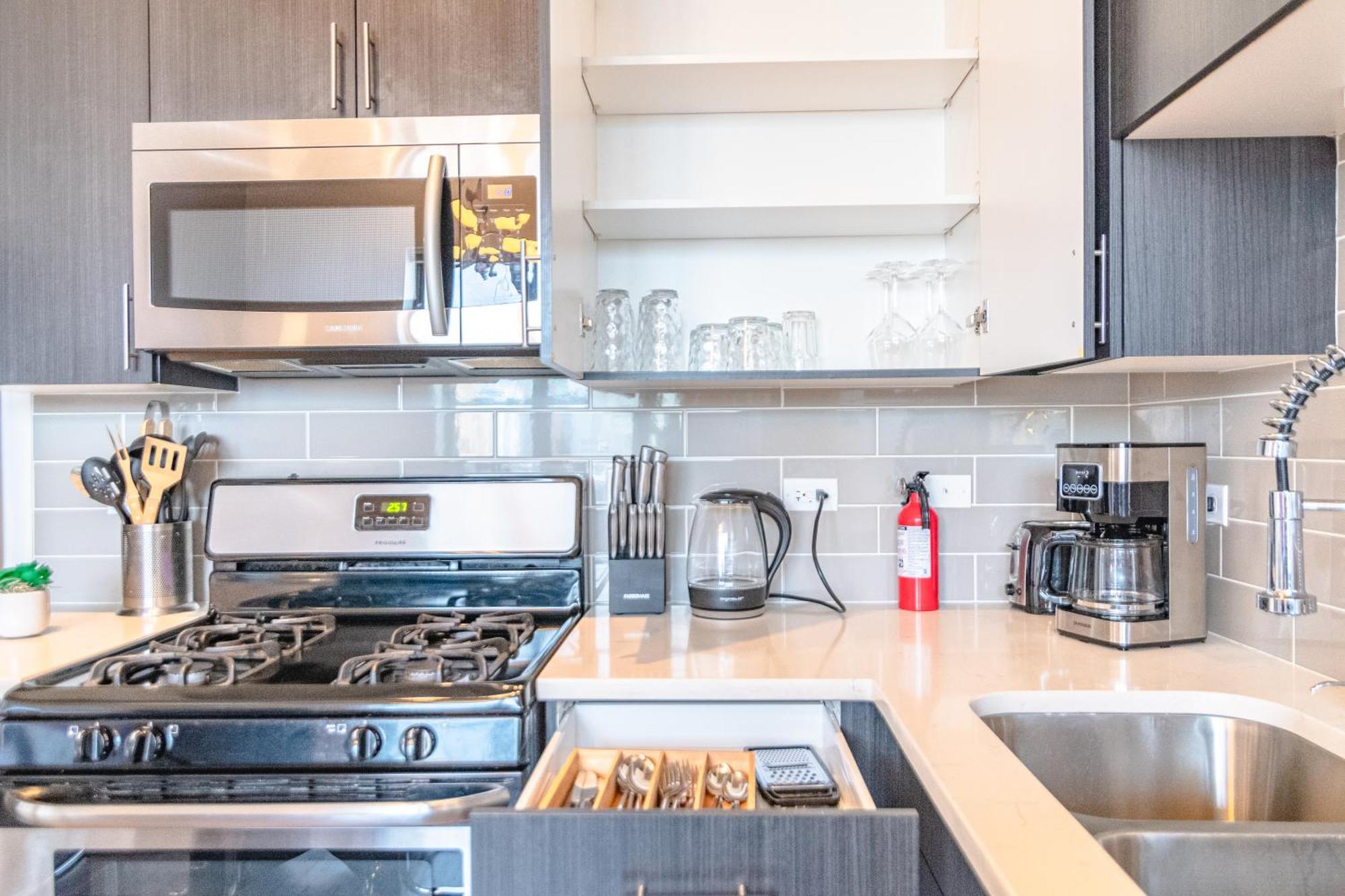 Modern 2Br Loft With Amazing City Skyline View And Optional Parking For 8 Guests Near Mccormick Place And Soldier Field Chicago Exteriér fotografie