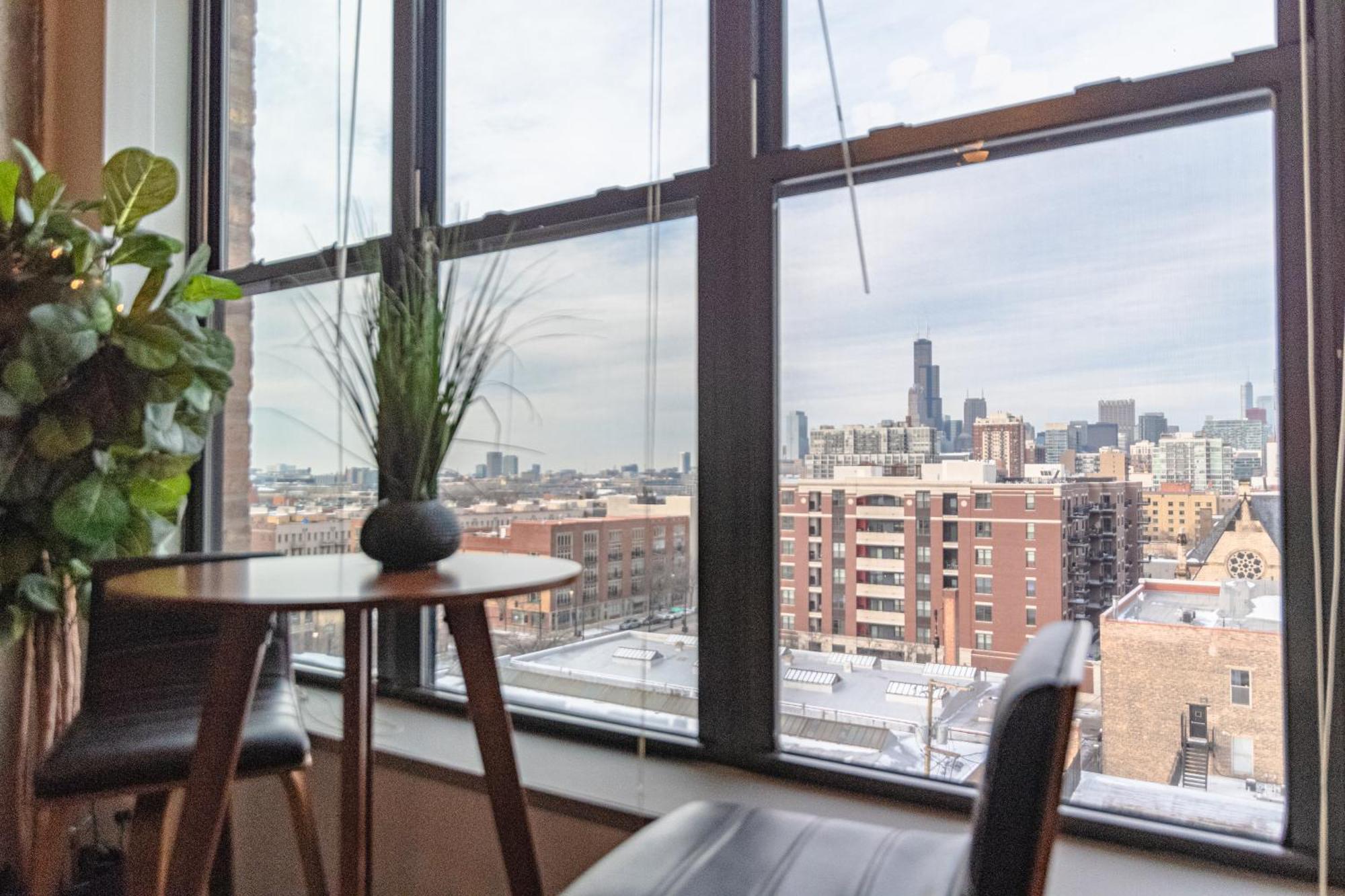 Modern 2Br Loft With Amazing City Skyline View And Optional Parking For 8 Guests Near Mccormick Place And Soldier Field Chicago Exteriér fotografie