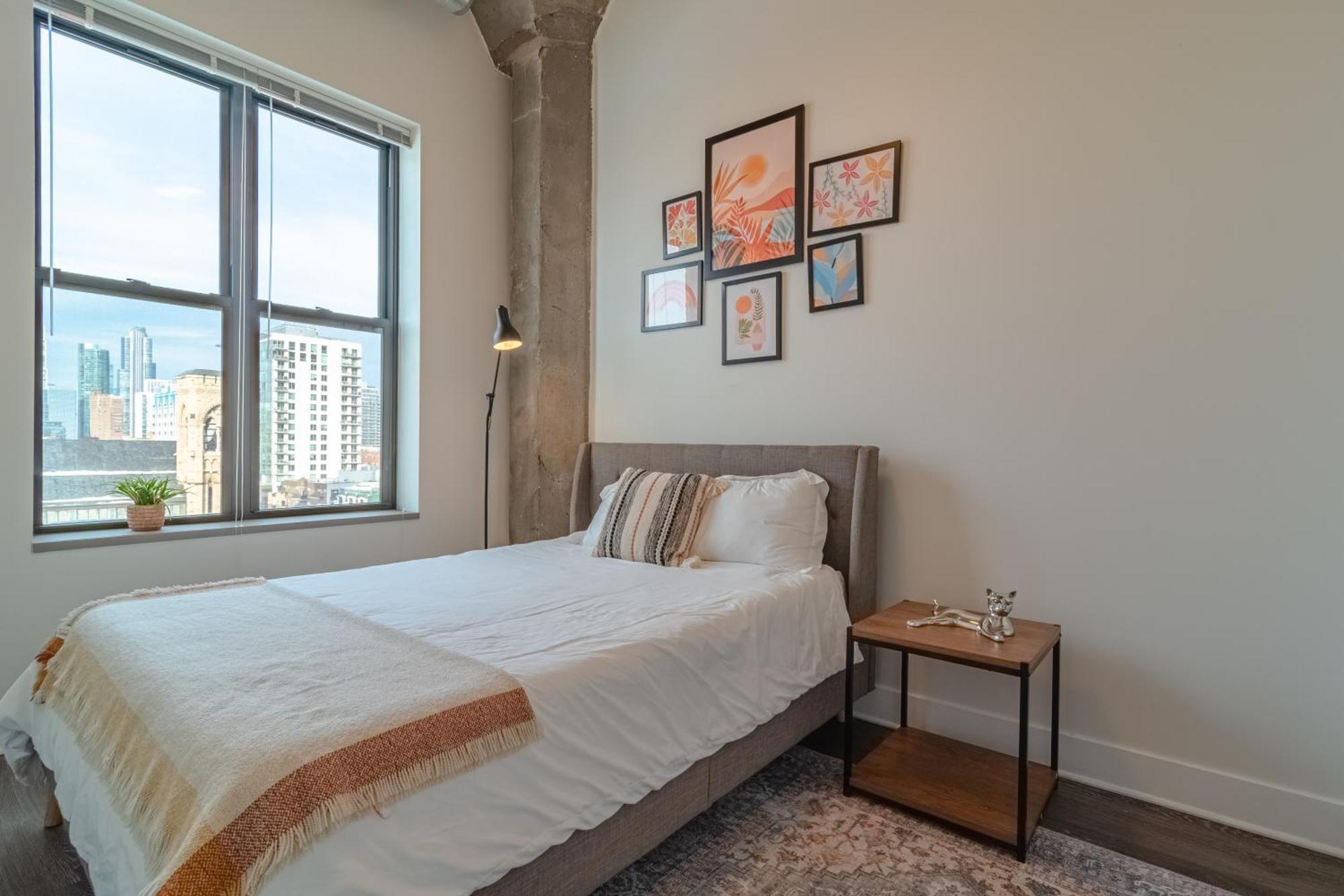 Modern 2Br Loft With Amazing City Skyline View And Optional Parking For 8 Guests Near Mccormick Place And Soldier Field Chicago Exteriér fotografie