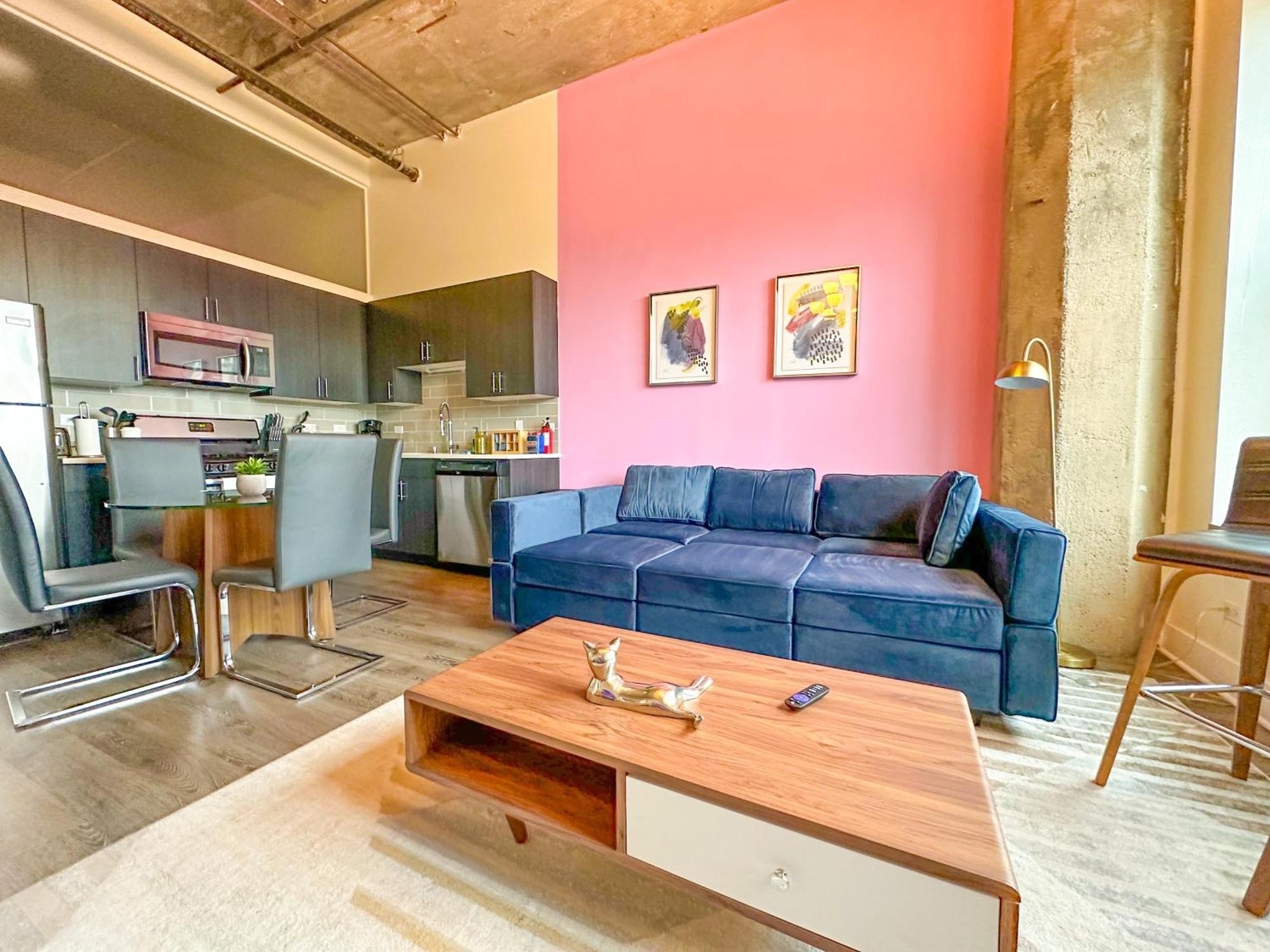Modern 2Br Loft With Amazing City Skyline View And Optional Parking For 8 Guests Near Mccormick Place And Soldier Field Chicago Exteriér fotografie